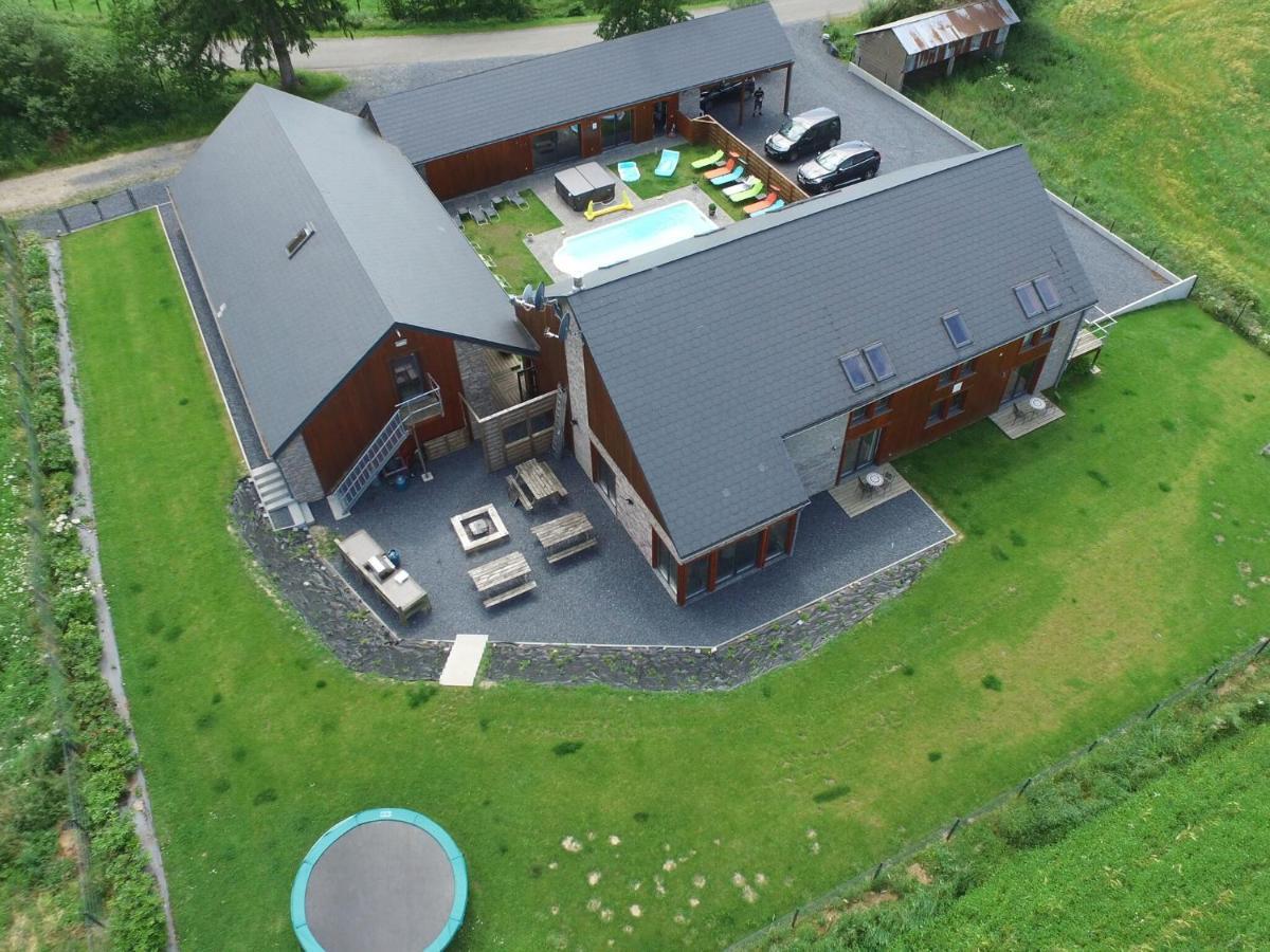 Beautiful Villa With Heated Outdoor Pool Manhay المظهر الخارجي الصورة